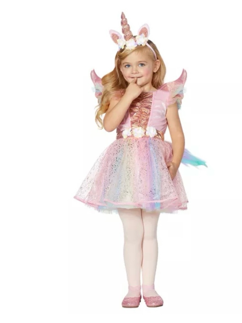 5T-6T Winged Unicorn Costume Spirit Halloween NWT